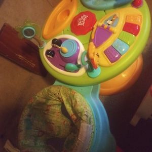 3 in 1 spin me around excersaucer